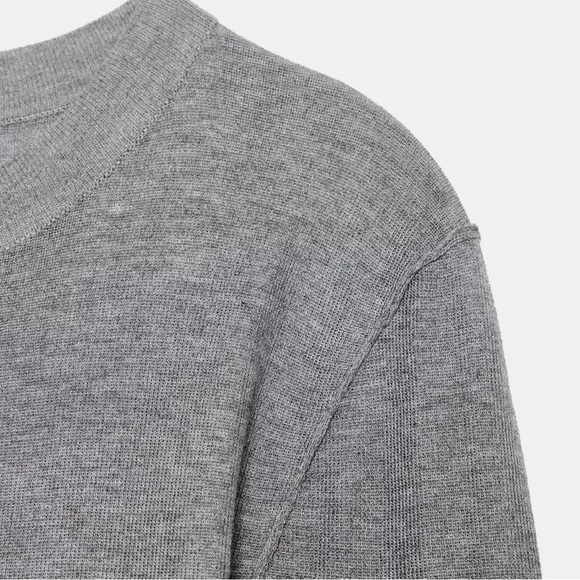 Zara Women’s Grey extra fine Knit Top - Picture 4 of 7